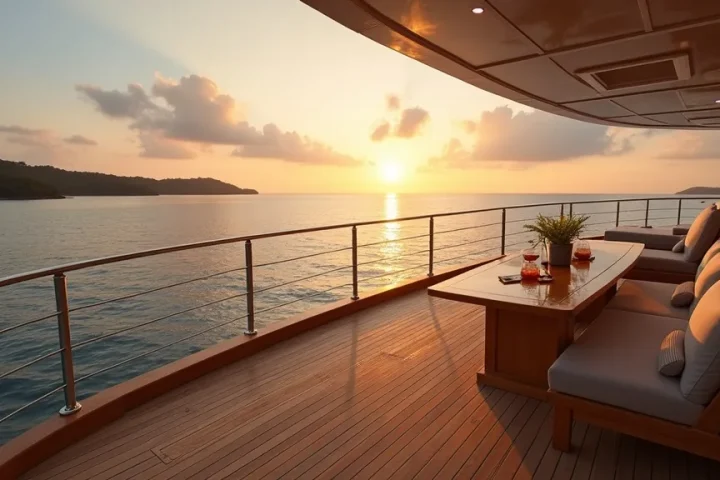 Motor Yacht vs Sailing Yacht in Raja Ampat